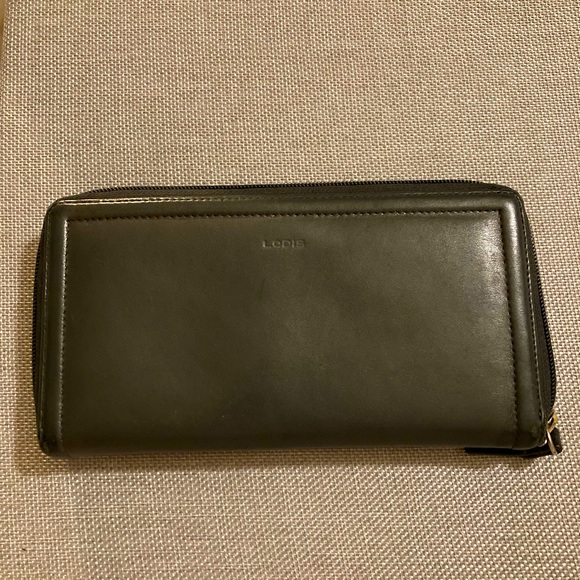Lodis gray leather wallet from Nordstrom - Picture 1 of 7